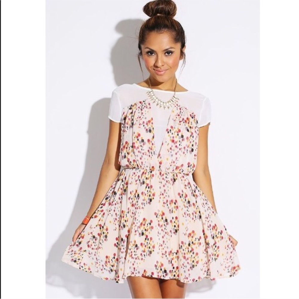📦Donated📦 Backless A-Line Mini Dress - Picture 1 of 4